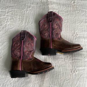 Toddler Dan Post cowgirl boots 4T
